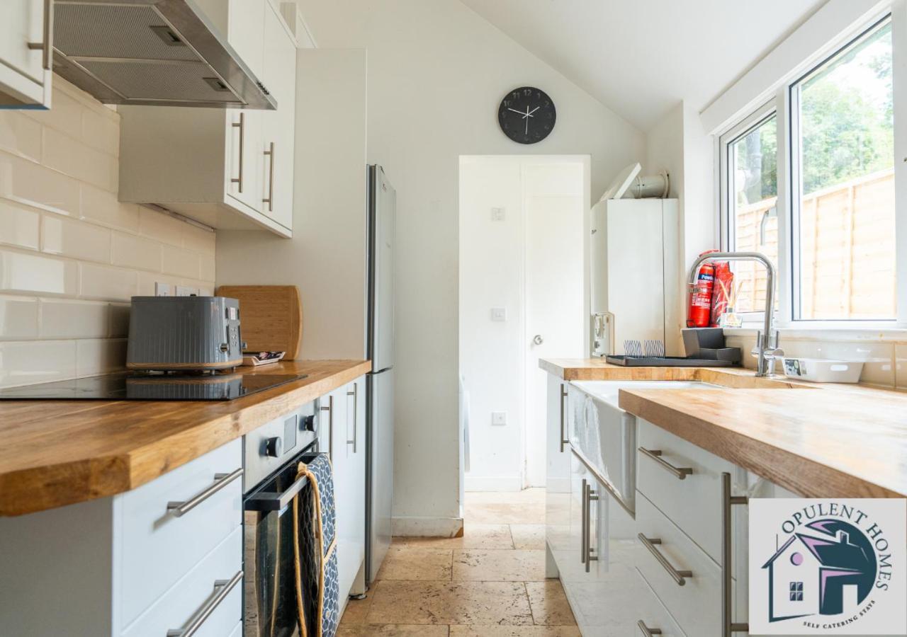 Contractors Pad - 4 Bed Town House - Cent Reading - Free Parking Villa Eksteriør billede